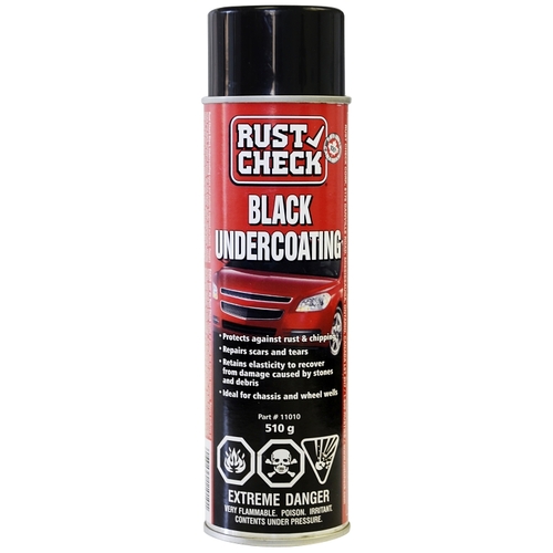 Undercoating Spray Paint, Black, 510 g, Can