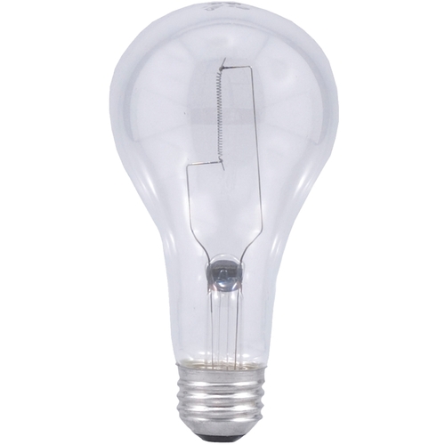 Incandescent Lamp, 200 W, A21 Lamp, Medium Lamp Base, 3880 Lumens, 2850 K Color Temp, 750 hr Average Life