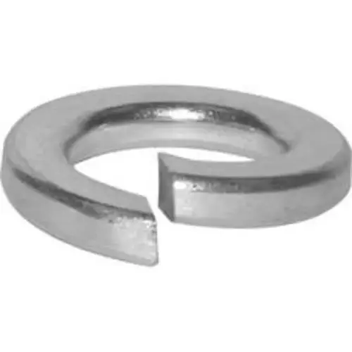 Spring Lock Washer, 0.26 in ID, 0.487 in OD, Galvanized Steel - pack of 50