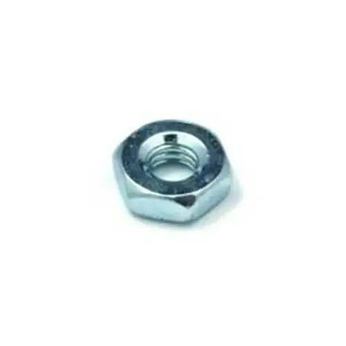 Hex Nut, UNC-UNF Thread, 8-32 Thread, Steel, Zinc, A Grade, 100/BX