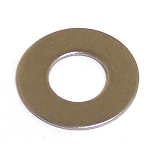 Ring Washer, 13/64 in ID, 29/64 in OD, 1/16 in Thick, Stainless Steel, 18-8 Grade