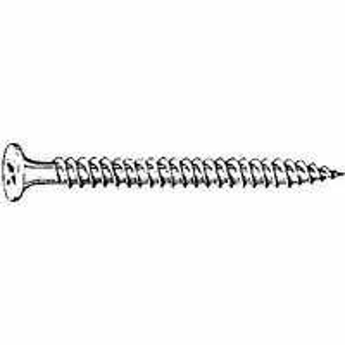 Screw, #6 Thread, Twinfast Thread, Phillips Drive, Phosphate - pack of 90