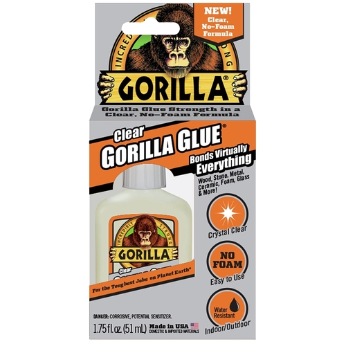 Gorilla 4510102 Strong Glue, Crystal Clear, 51 mL