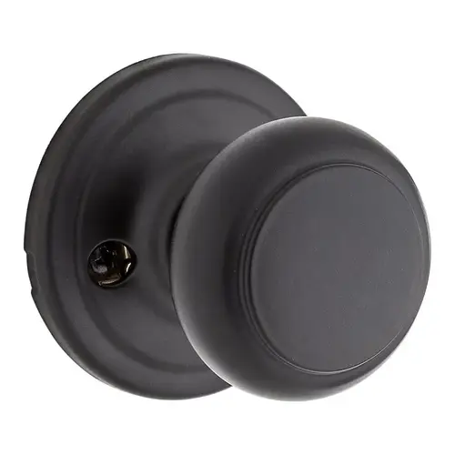 Troy Dummy Door Handle, Knob Handle, Traditional Design, Matte Black, Residential