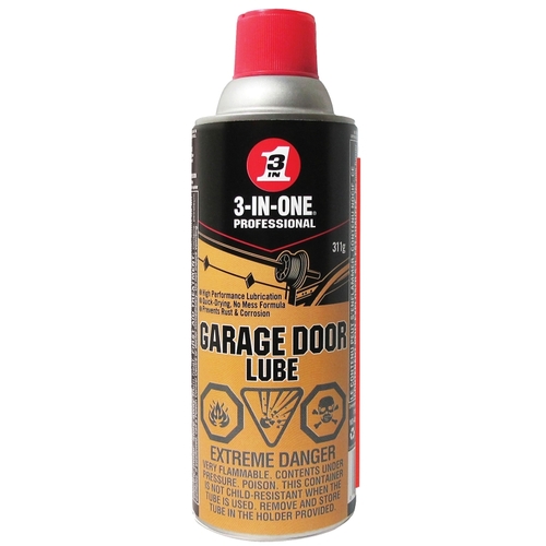 3-IN-ONE 02252 Garage Door Lube, 311 g, Aerosol Can