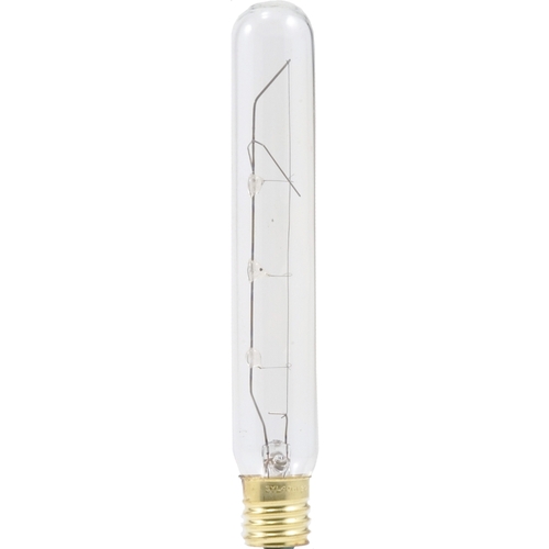 Incandescent Lamp, 25 W, T20 Lamp, Intermediate E17 Lamp Base, 240 Lumens, 2850 K Color Temp - pack of 6
