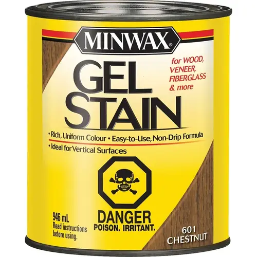 Gel Stain, Chestnut, Liquid, 946 mL