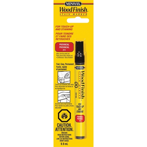 Wood Finish Stain Marker, Liquid, Provincial, 9.9 mL