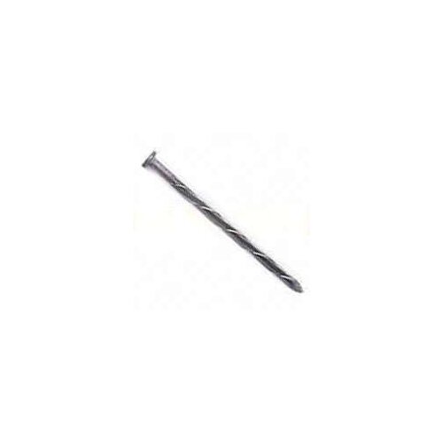 Common Nail, 10D, 3 in L, Hot-Dipped Galvanized, Flat Head, Spiral Shank, 5 lb