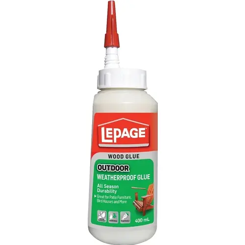 Weatherproof Glue, Brown, 400 mL Bottle