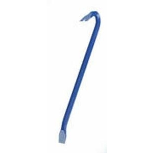 Wrecking Bar, 18 in L, Steel, 3/4 in Dia, 1-1/2 in W Baked Enamel