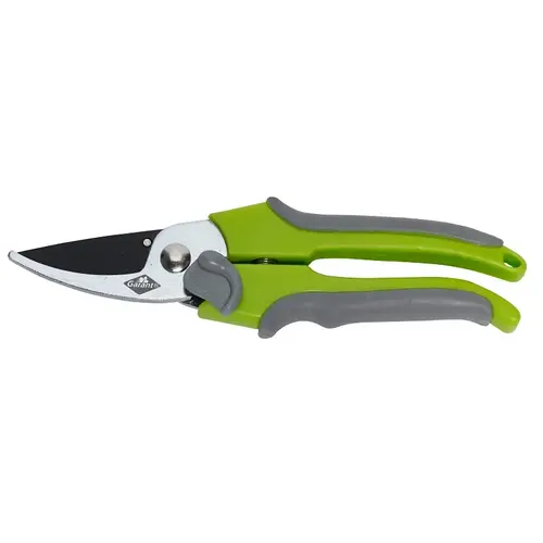 Bypass Pruner, 2.2 cm Cutting Capacity, HCS Blade, Anti-Slip Handle, 10-1/2 in OAL