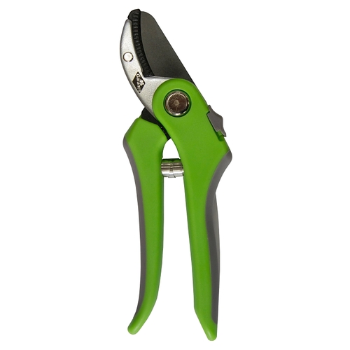 Anvil Pruner, 1.9 cm Cutting Capacity, HCS Blade, Teflon Handle, Non-Slip Grip Handle, 10 in OAL