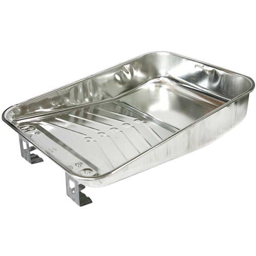 Paint Tray, 9-1/2 in W, 4.5 L Capacity, Metal