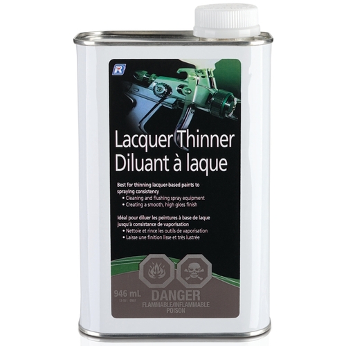 13-351 Lacquer Thinner, Liquid, Hydrocarbon, Clear - pack of 6