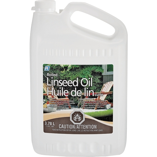 Solvable Boiled Linseed Oil, 3.78 L Yellow