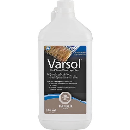 RECOCHEM INC 53-371-XCP6 Varsol 13-371 Paint Thinner, Liquid, Hydrocarbon, Clear, 946 mL, Pack - pack of 6