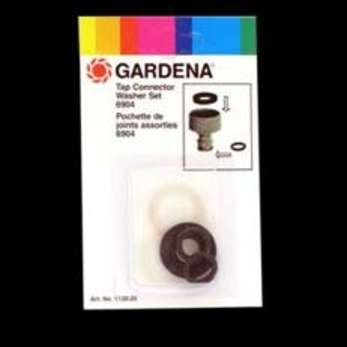 Gardena 1128 Hose Washer Set, Rubber