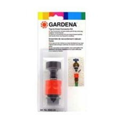 Gardena 6943 Tap-to-Hose Connector, Female, Plastic