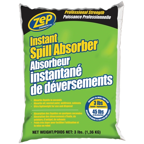 ZEP CAABS3 Spill Absorbent, 3 lb, Solid