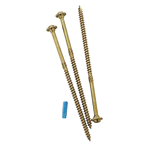GRK Fasteners 10163 RSS Structural Screw, 1/4 in Thread, 3-1/2 in L, W-Cut Thread, Washer Head, Recessed Star Drive - pack of 400