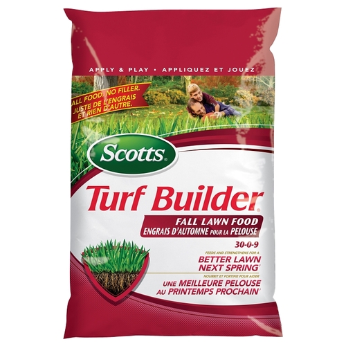 Turf Builder 3217 Seed Starter Fertilizer, 10.5 kg Bag, Granular, 32-0-10 N-P-K Ratio