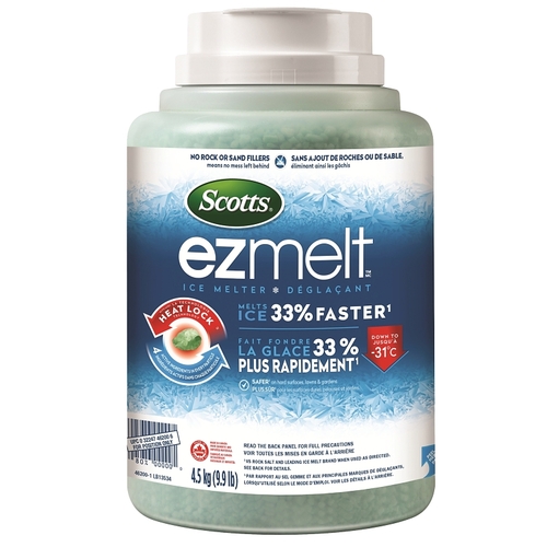 Scotts 46200 ezMelt Ice Melter, Pellet, 4.5 kg Jug