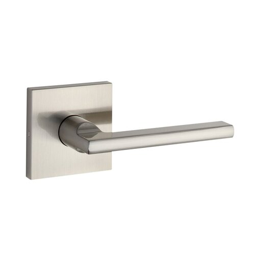 TAYMOR 34-FV009234SN Professional Pace Line Passage Square Rose Leverset, Lever Handle, Metal, Satin Nickel