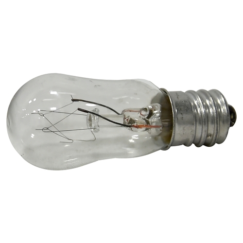 Incandescent Bulb, 6 W, S6 Lamp, Candelabra E12 Lamp Base, 40 Lumens, 2850 K Color Temp - pack of 2