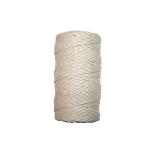 Twisted Twine, 400 ft L, Cotton, White