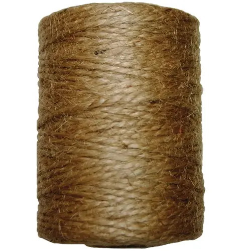 Twine, 260 ft L, Jute, Brown - pack of 6