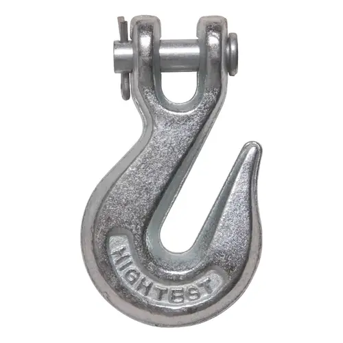 Clevis Grab Hook, 5/16 in, 3900 lb Working Load, 40 Grade, Zinc