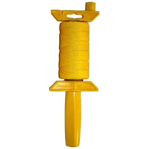 Mason and Chalkline Twine, #18 Dia, 250 ft L, Nylon, Yellow