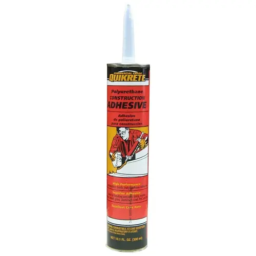 Polyurethane Adhesive, Gray, 300 mL Cartridge - pack of 12