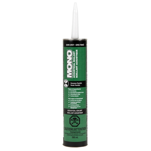 DAP 75400 MONO Acoustical Sealant, Gray, 295 mL Cartridge