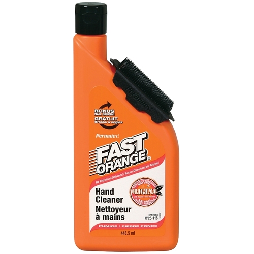 Fast Orange 25117 Hand Cleaner, Lotion, White, Citrus, 15 oz, Bottle