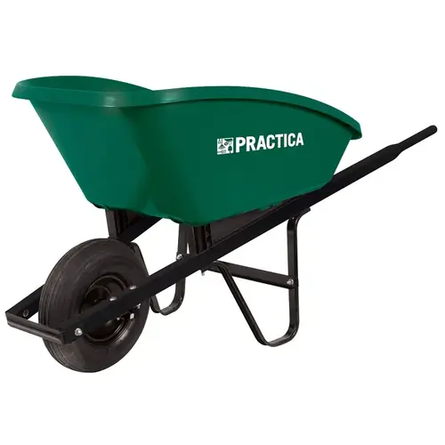 Wheelbarrow Tray, 53.63 in L, 25.45 in W, 190 lb Capacity, Poly