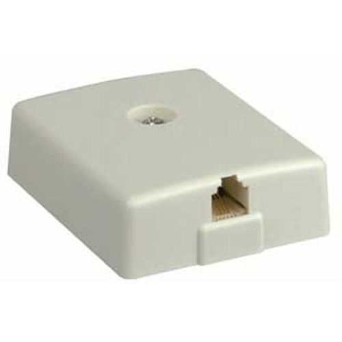 RCA CTP267R Phone Jack Adapter, White