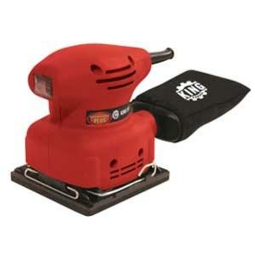 KING CANADA 8351 Palm Sander, 1.5 A, 1/4 in Sheet