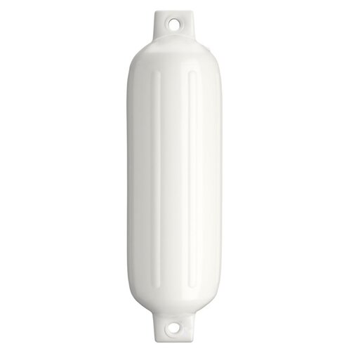 BOAT FENDER PVC WHT 6-1/2X22IN