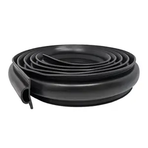 Multinautic 10511 DOCK BUMPER PVC BLK 3X1INX16FT