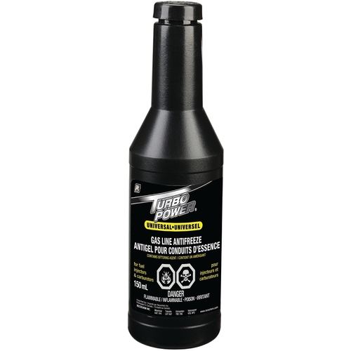 Turbo Power 15-356 Gas Line Anti-Freeze, 150 mL Bottle Clear