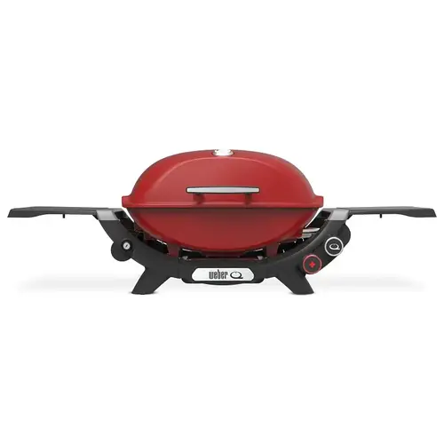 Q 2800N+ Gas Grill, 18,000 Btu/hr BTU, LPG, 2 -Burner, 320 sq-in Primary Cooking Surface Flame Red