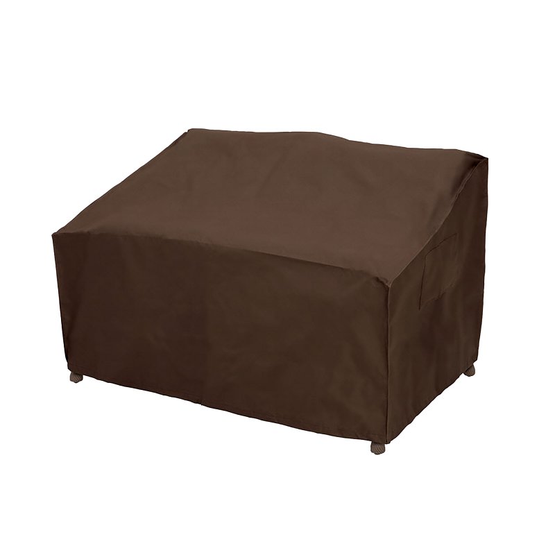 Mr Bar-B-Q 07832BBGD Premium Loveseat Cover, 60 in L, 35 in W, 32 in H, Polyethylene, Brown