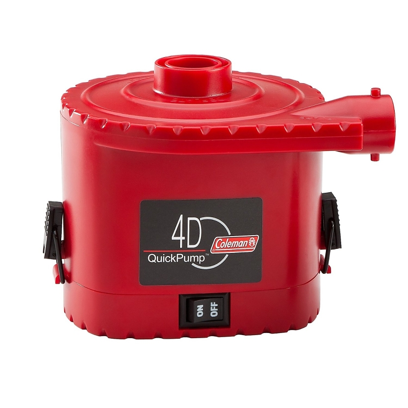 Coleman 2000017845 4D QuickPump Series 2000022361 Battery-Operated Air Pump Red