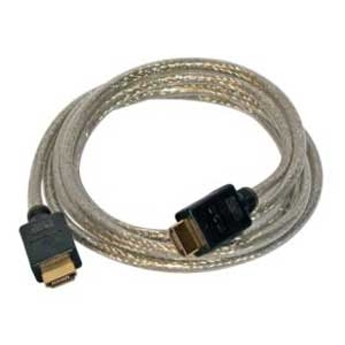 DH12HHF Digital Plus HDMI Cable, Male, Male, Black Sheath, 12 ft L