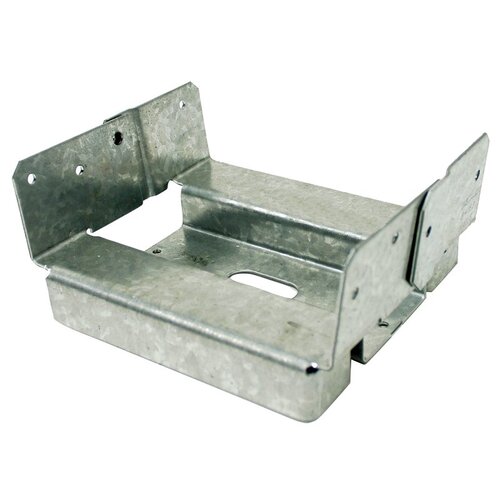 Adjustable Post Base 6" H X 6" W 14 Ga. Galvanized Steel - pack of 10