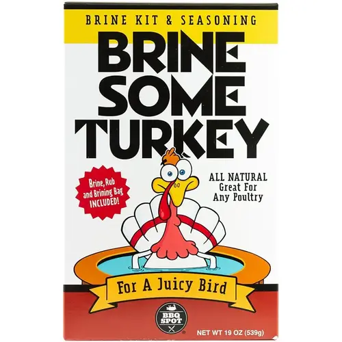 Brine Some Turkey OW85235 Brine Some Turkey Seasoning, Poultry, 19 oz