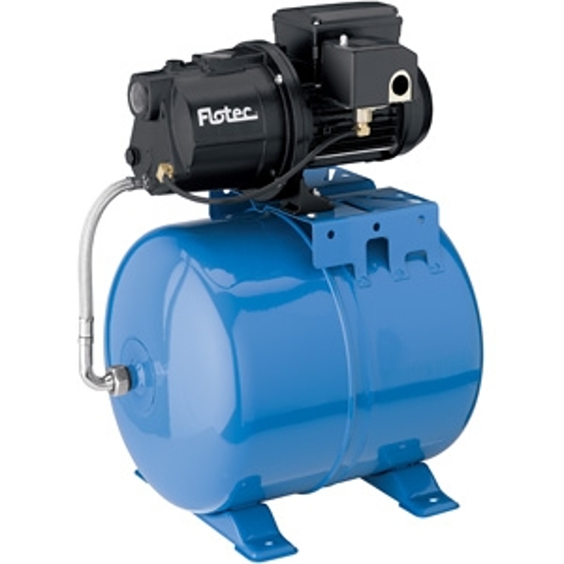 Pentair Water Pool & Spa Inc FP410515H Cast Iron Shallow Well Jet Pump, 1/2 HP, 5.6 GPM, 6-Gallon Tank