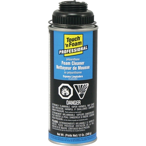 Cleaner Professional Clear Polyurethane Foam 12 oz Clear